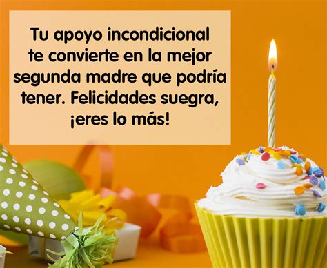 mensaje de cumpleaños para mi suegra|Frases de cumpleaños para mi suegra: mensajes y。